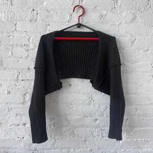 Ribbed Knit Shrug